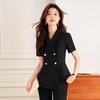Women's Short-Sleeve Business Suit Set