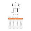 KGR DN/OD 315/250 Reduction for Sanitation