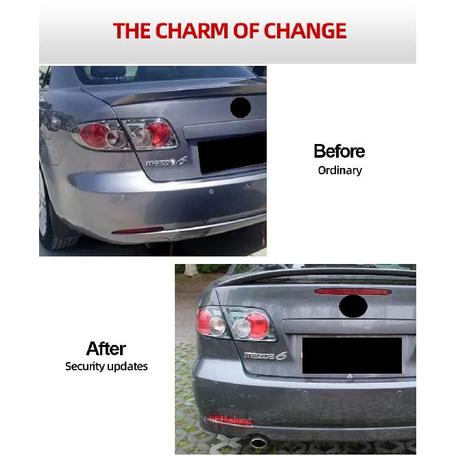 Car Flashing 1 Set For Mazda 6 2003 2004 2005 2006 2007 2008 LED Rear Bumper Reflector Brake Stop Light Running Lamp