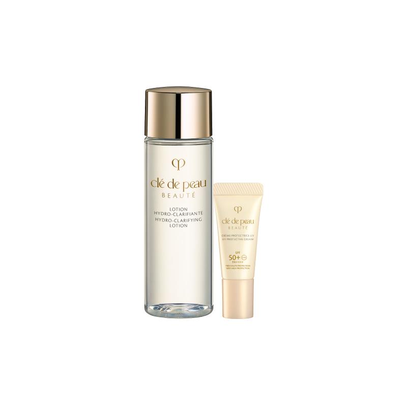 CPB Skin Key Age-Resistant Skin Care Set Soothing Moisturizing Repair [Two-piece set] Age-defying sunscreen essence water (refreshing)