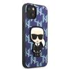 Karl Lagerfeld KLHCP13SPMNIKBL iPhone 13 mini 5.4" hardcase blue/blue Monogram Ikonik Patch