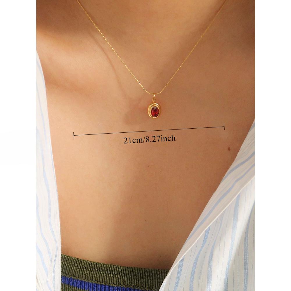 Accessories Necklaces, Oval Pendants Retro Premium European, American and Chinese Antique Clavicle Chains