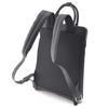 Synthetic Leather Business Backpack [Rename] (Black)