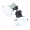 12V Solenoid Valve Normal Closed 1/4" Hose Pipe Quick Conntection Ro Water