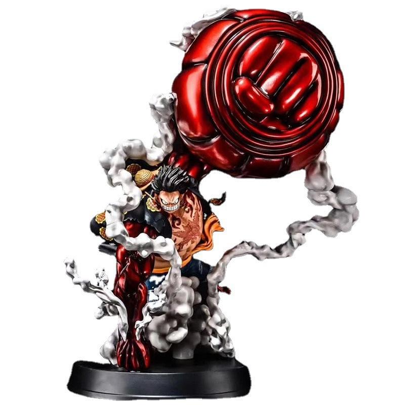 

21CM New One Piece Gear Fourth Figure Snake Man Luffy Monkey D Luffy Figurine Gear 4 Statue Collection Toys Gift
