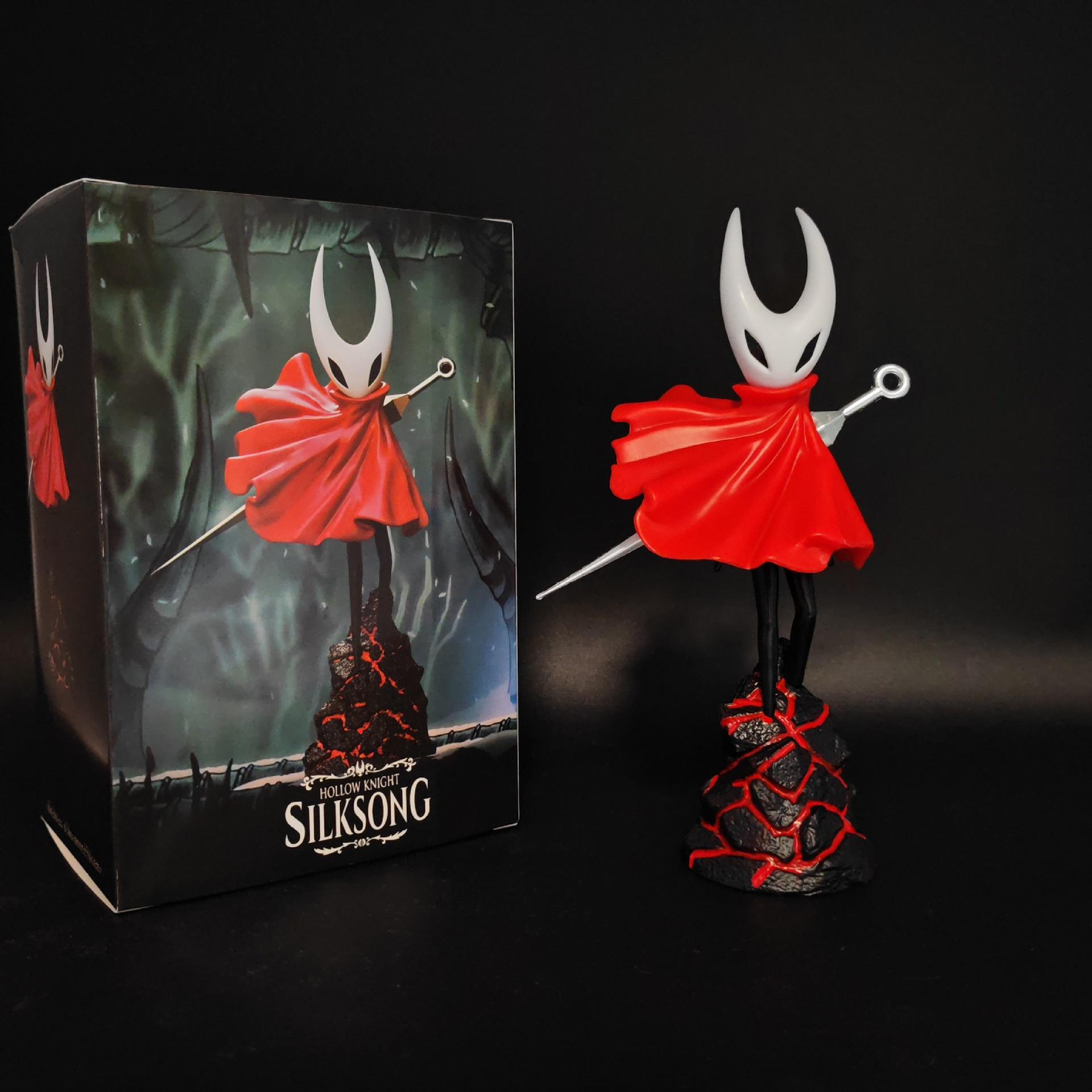 Новая игра Hollow Knight Silksong Аниме Фигурка Хорнет ПВХ Фигурка Действия Коллекционная Игрушка Подарок для Фанатов