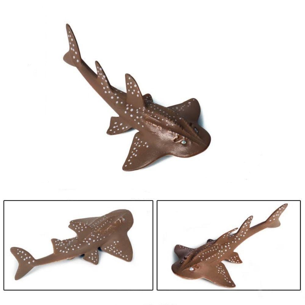 Fish Model Manta Ray Model Miniature Sea Life Action Figurines Ocean Animal Figures  Kids Toy