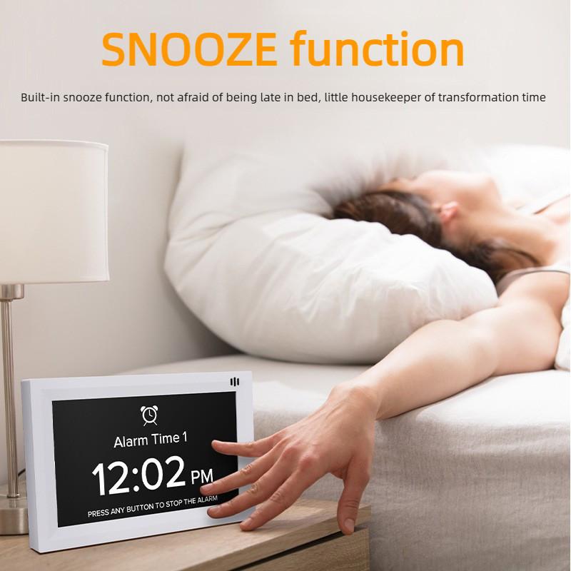 7-inch Elderly Medication Reminder Alarm Clock Digital Electronic Calendar Multi functional Desktop Clock Digital Clock