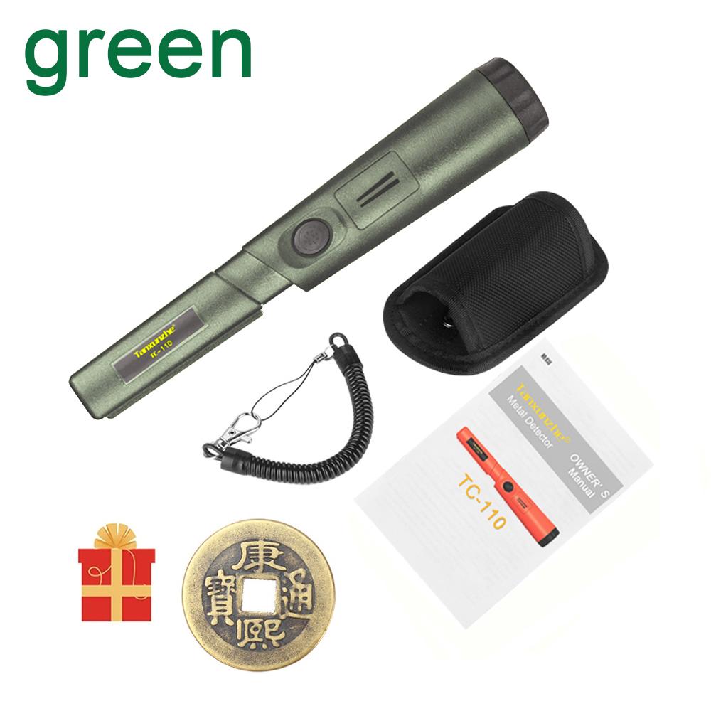 Nuevo detector de metales portátil TC-110, puntero Pinpoint GP, detector de varilla de posicionamiento 360, pulsera puntero impermeable IP68