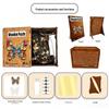 HOOLOOG Wooden Butterfly Flower Irregular Jigsaw Puzzle & Money Box