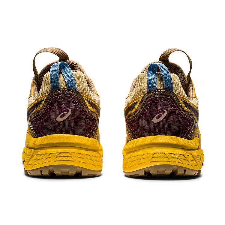 Kiko Kostadinov X ASICS HN1-S Gel Venture 7 Yellow Unisex Sneakers Ox-Brown 1201A195-750