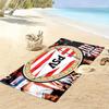 PSV Eindhoven Player Print Beach Towel, Large Soft Quick Dry Towel for Beach Camping Swimming