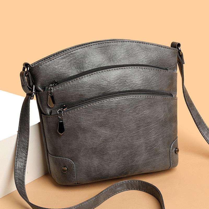 Crossbody Bag Large-capacity Bucket Bag Women's Single-shoulder Bag Middle-aged Mother's Bag