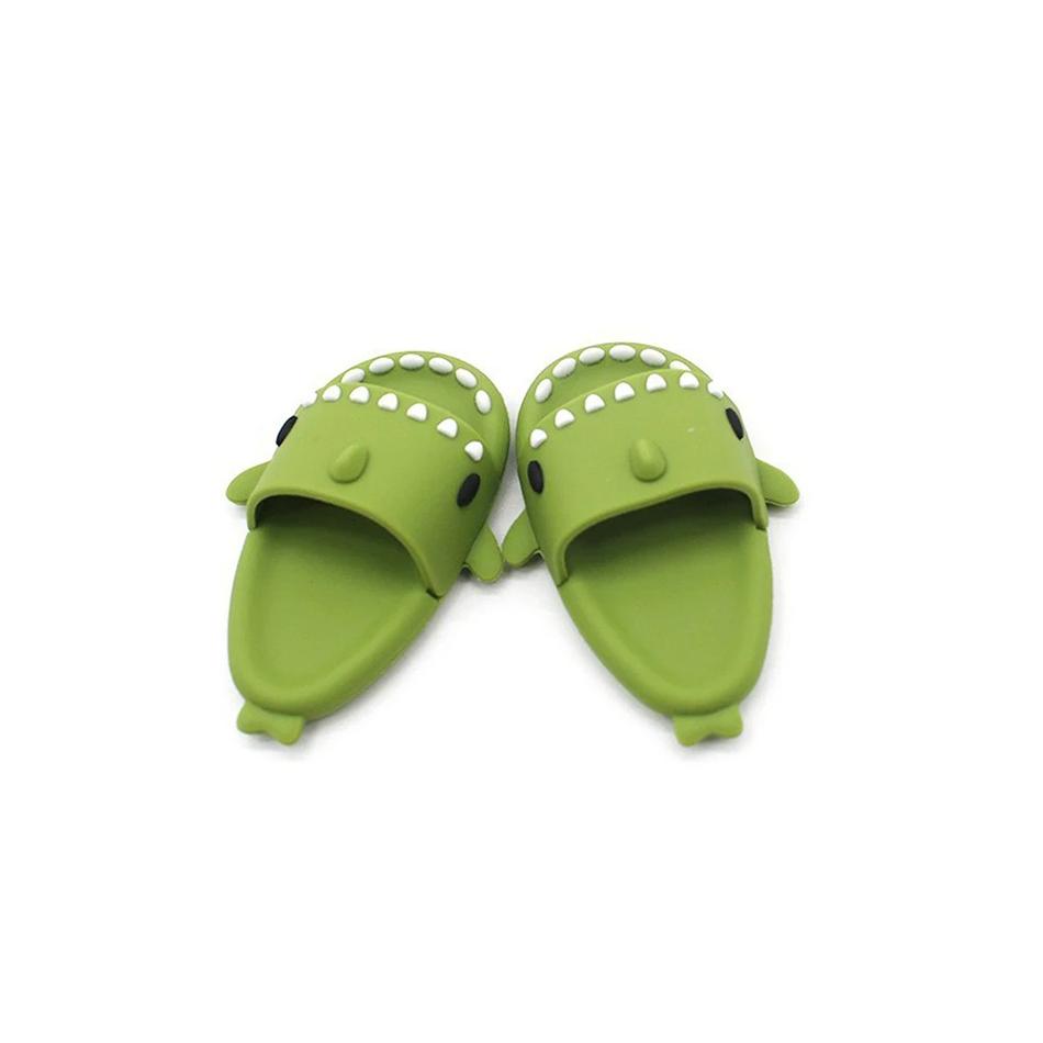 (Shoes Only)17Cm Labubu Accessories Shoes Dolls Can Wear Shark Slippers Fun And Stylish Casual Shoes For Playtime