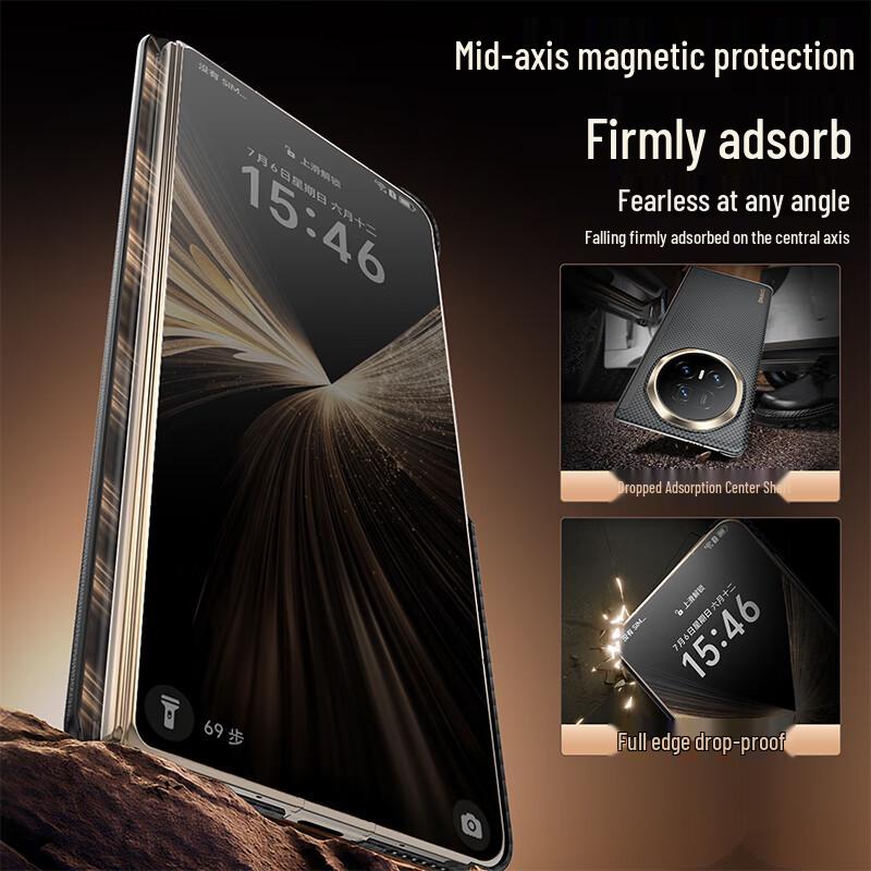 PIPIKE Kevlar Full-Body Protective Case for Honor Magic V5