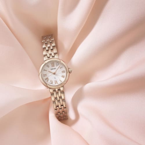 Seiko Watch LUKIA Grow SSWA008 Women's Pink Gold Watch