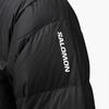 SALOMON Contour Sportstyle Series Down Comfortable Stand Collar Warm Solid Color Down Jacket Men Jackets Black C25808