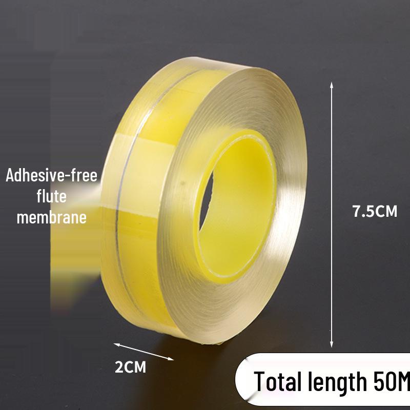 

High-Grade Bamboo Flute Film Glue - Professional Translucent Exam-Level Flute Sticker