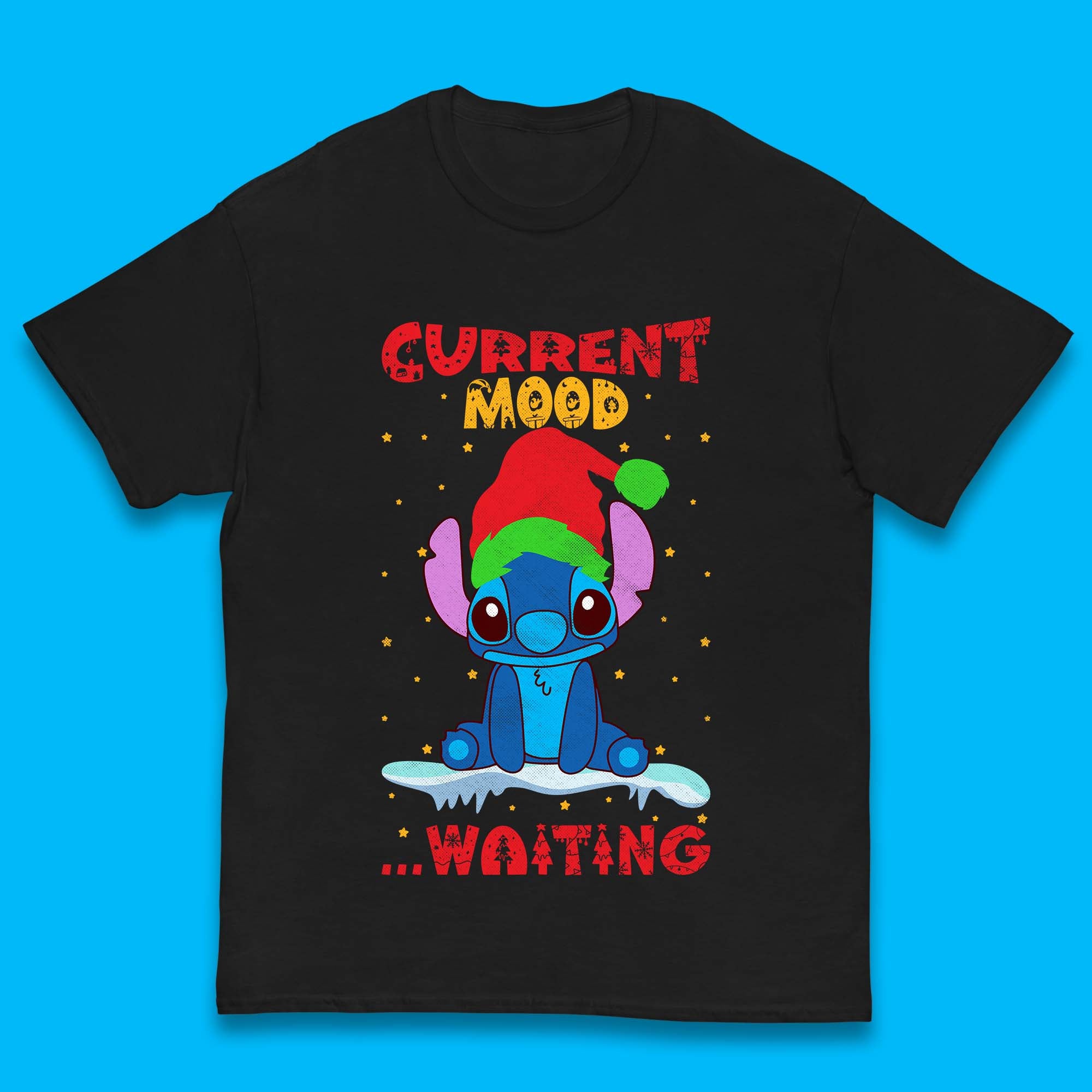 Current Mood Stitch Christmas Kids T-Shirt 110