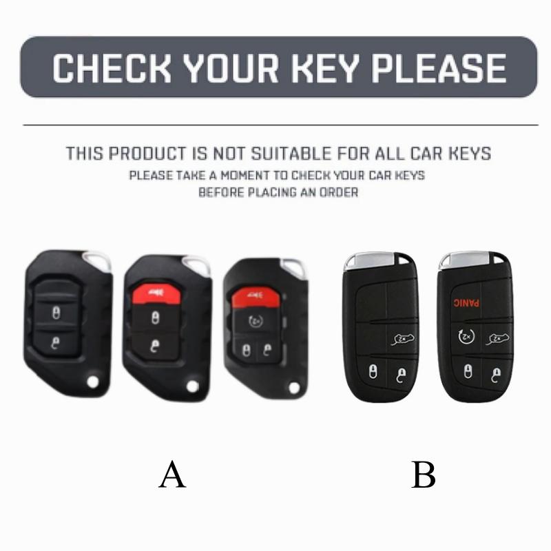 Metal Car Remote Key Case Cover Full Protection For Jeep Wrangler JL TJ Gladiator JT 2018 2019 2021 For Jeep Grand Cherokee Renegade Compass