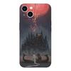 Black tpu Case For Xiaomi Redmi 5 5plus 6 6a 7 7a 8 8a back cover bloodborne blood moon art