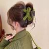 Bowknot Hair Clip Elegant Hairpin Fashion Shark Clip  AutumnWinter