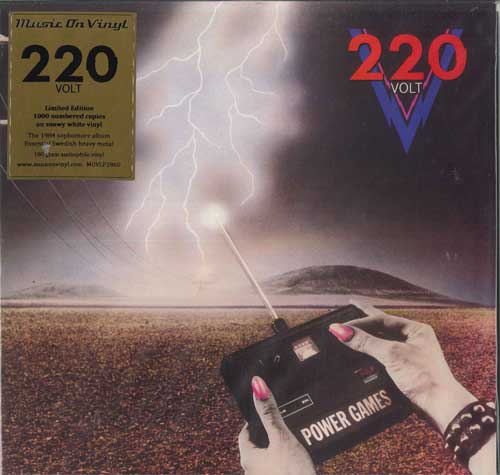 

LP Record 220 VOLT - Power Games MOVLP2860 Music On Vinyl, 2022 Europe Rock