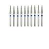 10pcs/box Diamond FG High Speed Burs for Polishing Smoothing Dental Burs Dentist Tool TF-56