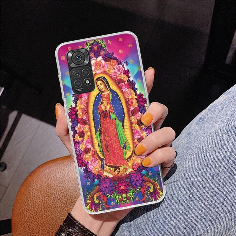 Virgin De Guadalupe Virgen Mary Phnoe Case for Phnoe Case for Xiaomi Redmi Note 15 14 14S 13 Pro Plus 12 12S 11S 11E 10S 10 11T