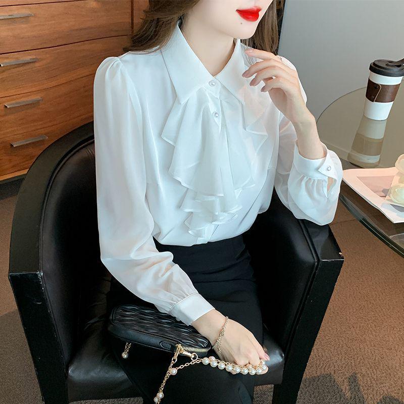 2024 Women's French Chic Spring Blouse: Unique & Stylish Design