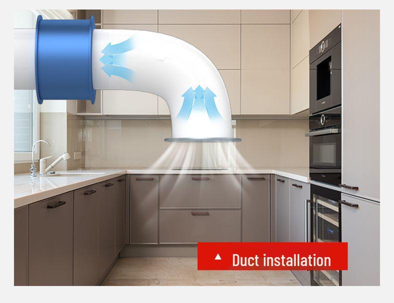 High Power Industrial SF Axial Exhaust Fan 220V/380V for Duct Ventilation & Kitchen Smoke Extraction