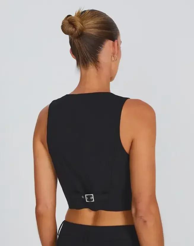 2023 Women's Sleeveless Summer Casual Suit Vest