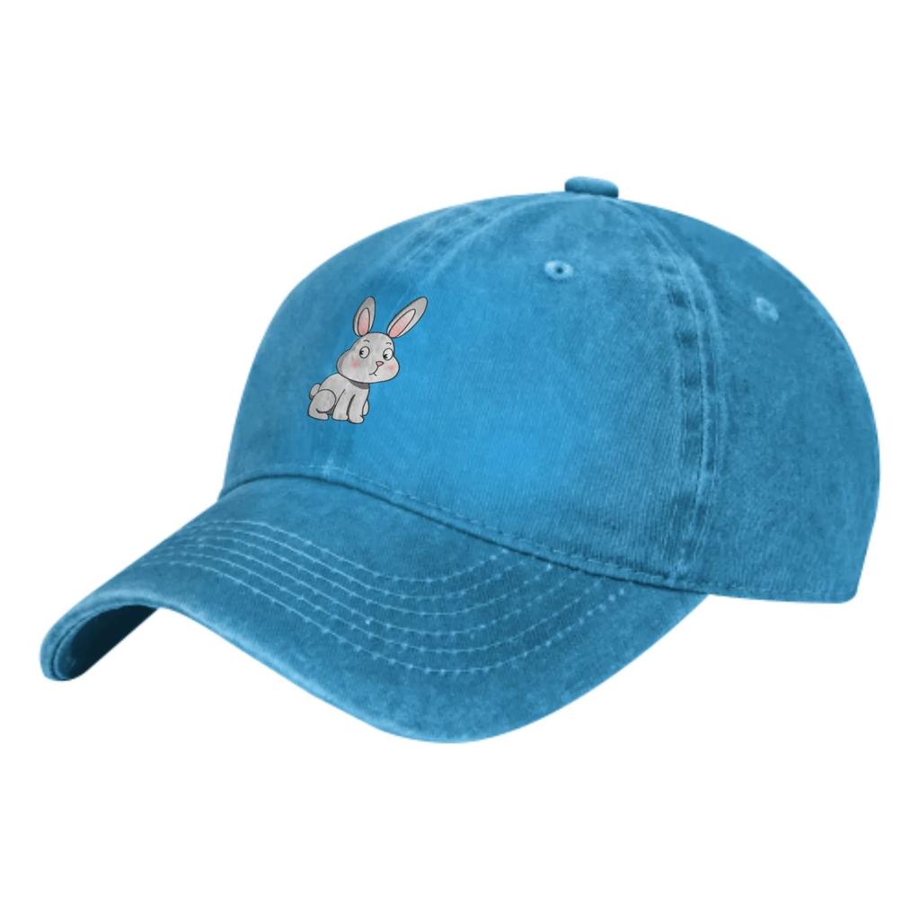 Cute Cartoon Rabbit Summer Classic Fashion Men Trucker Hat Cotton Breathable Women Cowboy Cap Outdoor Leisure Basketball Caps