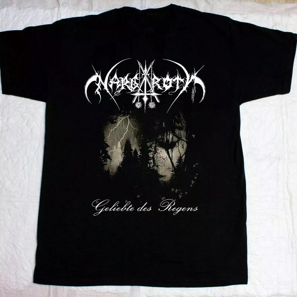 Футболка из хлопка Nargaroth Band Geliebte Des Regen, полный размер S-5XL, унисекс XXL