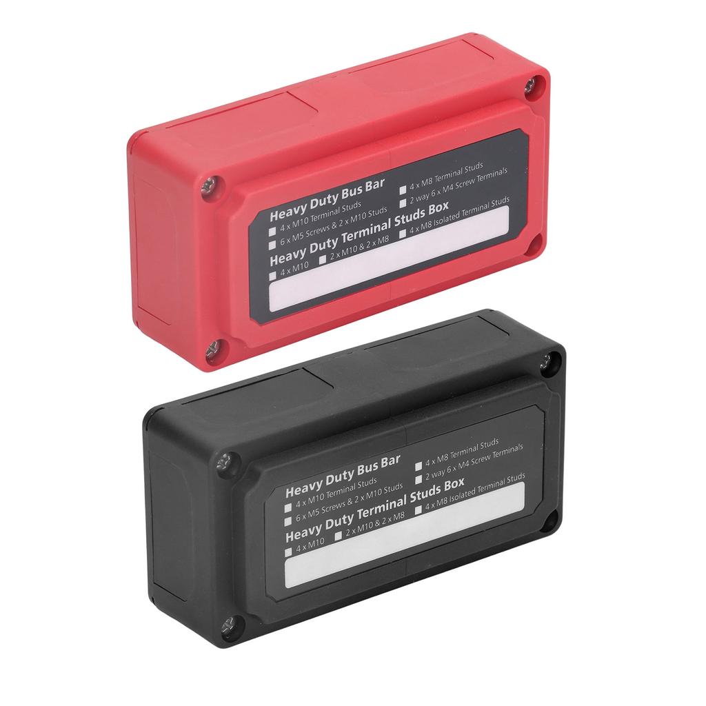 Power Distribution Block M8 Screw Terminal Bus Bar  48V 300A for Automobile Boat
