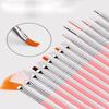 15pcs Professional Nail Art Brush Set Design Tip Acrylic UV Gel Lines Painting Drawing Carving Dotting Pen DIY Manicure Tool