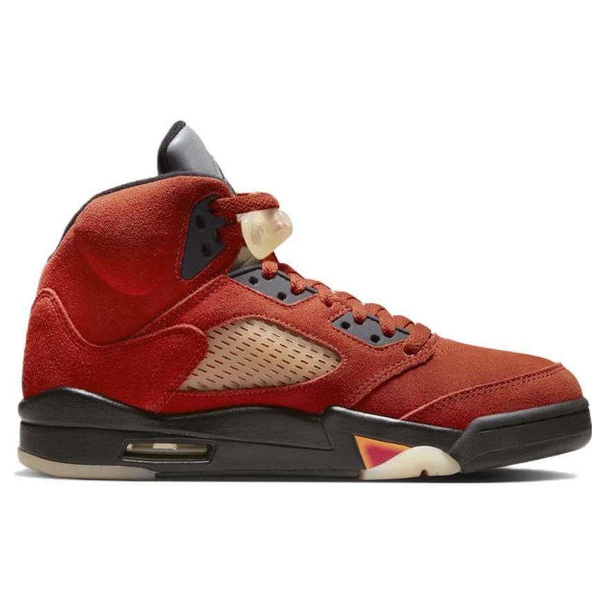 Air Jordan 5 Retro Dunk on Mars Damen Sneaker Rot Martian-Sunrise Schwarz DD9336-800