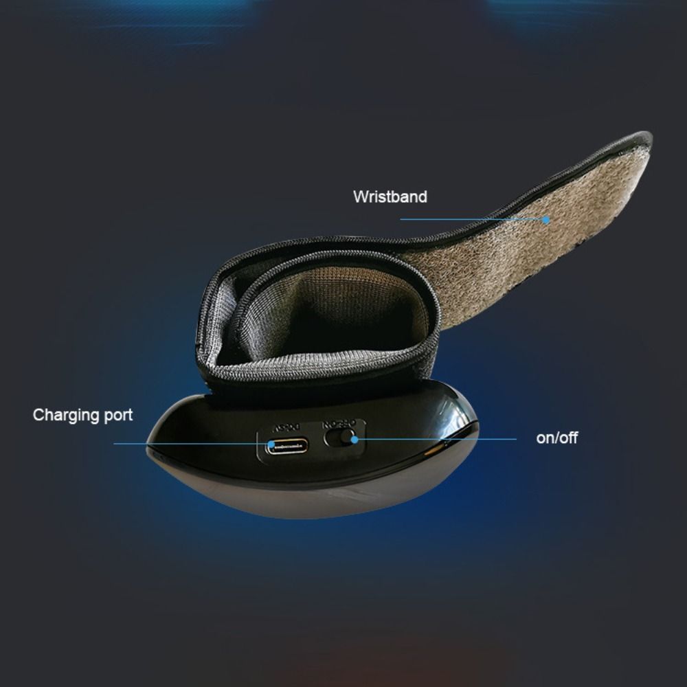 LCD Screen Heart Rate Monitor Smart Touch Sphygmomanometer  for Home Use