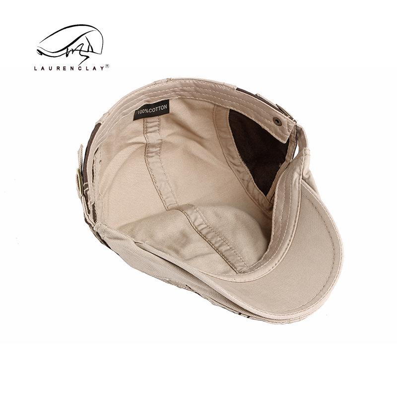Frühling-Sommer Herren Baumwollbarett: Koreanischer Stil Outdoor Entenschnabelkappe für Jugendliche & Unisex.