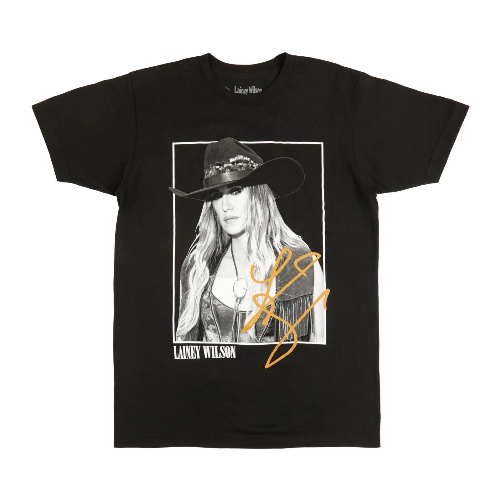 Lainey Wilson Mens Lainey Portrait Country Music Black Shirt New M, 3XL XL