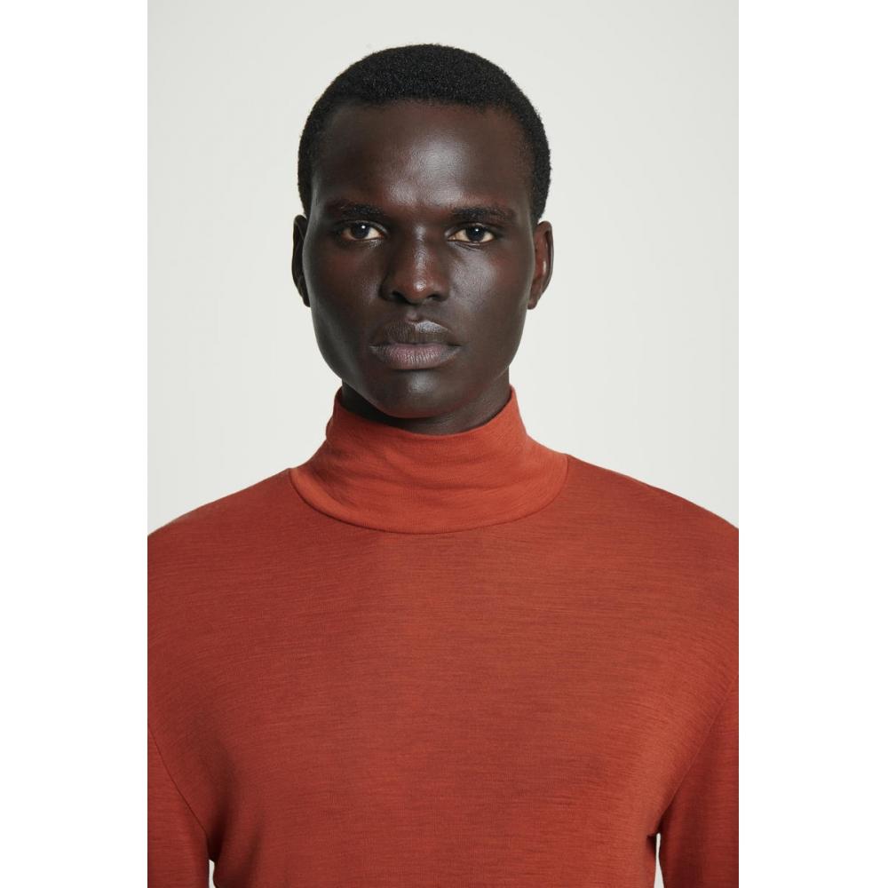 Cos Japan Slim Fit Jersey Roll Neck Sweater