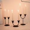 Wedding Ceremony Photo Props Atmosphere Sense of Romantic Candlelight Dinner Creative Candelabra Decorative Ornaments