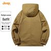 Jeep 3-in-1 Windproof Fleece-Lined Outdoor Jacket