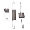 3pcs New Chrome Throttle Return Spring Bracket & Dual Springs Kit For Chevy Ford Mopar Engines SBC BBC 302 350 Auto Parts