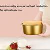 Round Cake Mold in Non-stick Aluminum Alloy with Removable Bottom Ideal for Professional Baking at Home