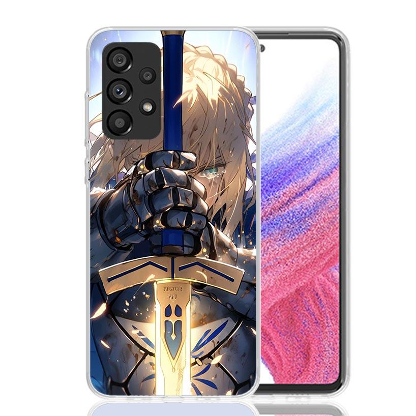 

Fate Zero Stay Night Saber Phone Case For Samsung Galaxy A17 A16 A14 A15 A13 A57 A56 A54 A55 A53 A37 A36 A34 A35 A33 A26 A24 A25 Samsung A06