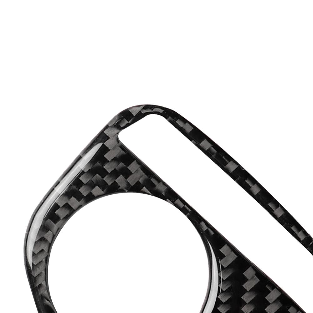 Carbon Fiber Steering Wheel Panel Cover Trim Car Interior Accessories For Honda Civic 10th Gen 2016 2017 2018 2019 2020