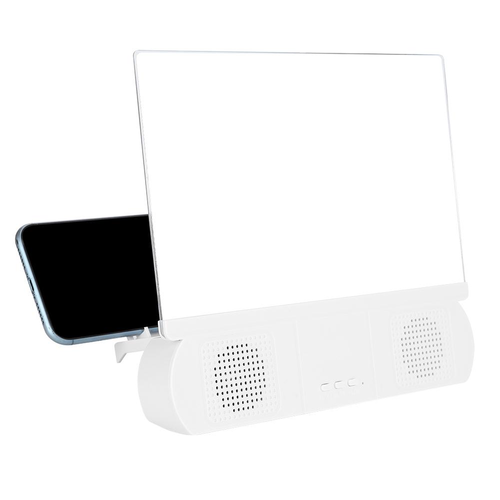 10 Inch Acrylic Lens Video HD Display Mobile Phone Screen Magnifier Bracket Amplifier with Spker