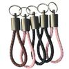 Fashion Alloy Leather Rope Keychain with Micro USB Charging/Data Cable