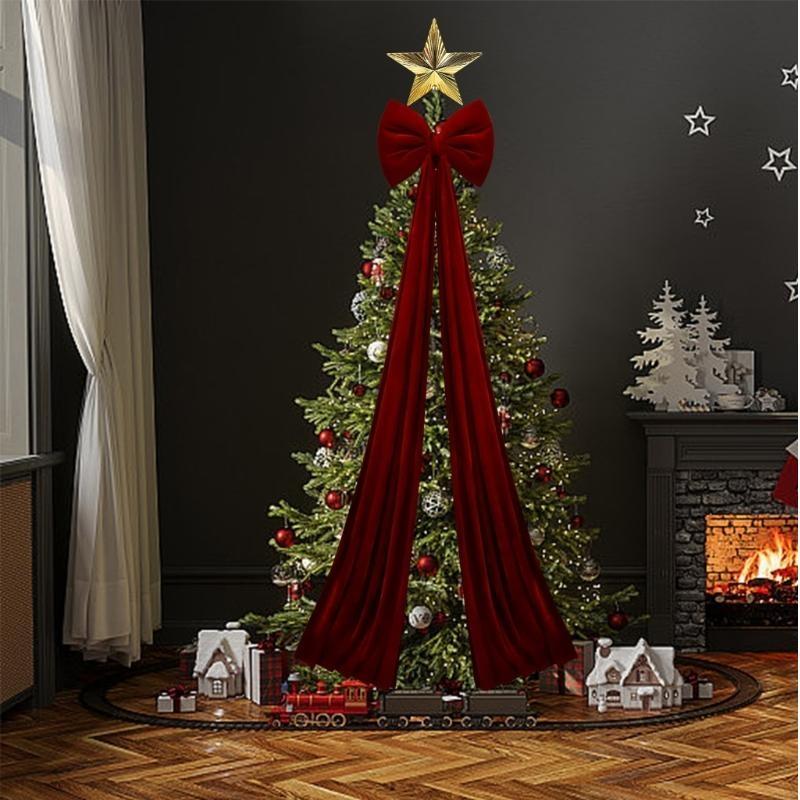 Christmas Tree With Star Wedding Party Decoration